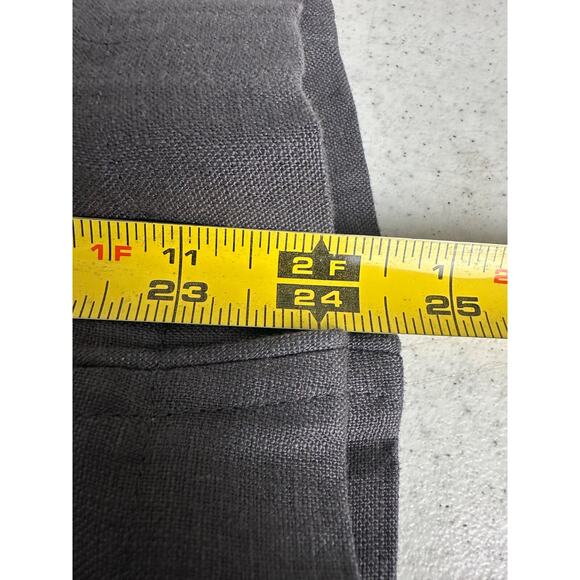 Sao Paulo Womens 8 100% Linen Blazer Jacket Blue Casual Pockets One Button A40 - Picture 7 of 7